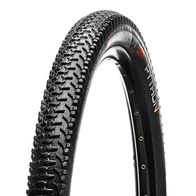 Image de Hutchinson Python 2 Tubeless Ready Pneu VTT Performance Et Polyvalence Terrains Secs À Mixtes Tringles Souples, Noir, 26 x 2,25