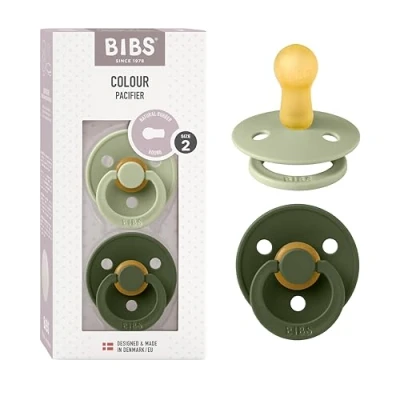 Image de Bibs® Bibs Couleur Tétines Sauge Vert 6 18 mois Taille 2
