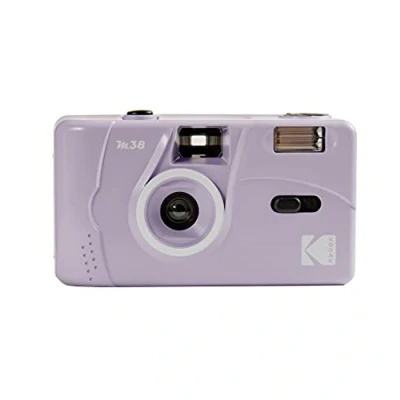 Image de KODAK Appareil Photo Rechargeable M38 35mm, Objectif Haute Qualité, Flash Intégré, Pile AA Violet Neuf