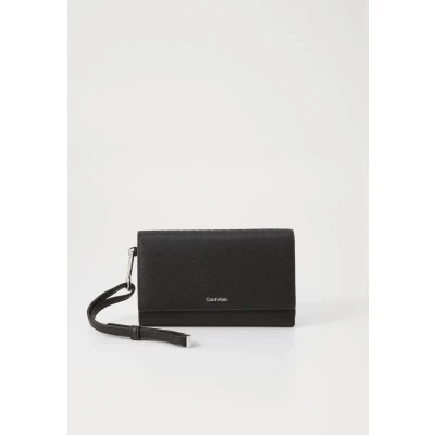 Image de Calvin Klein MUST Trifold Wristel Unisex Portefeuille, Taille: One Size, Black mono
