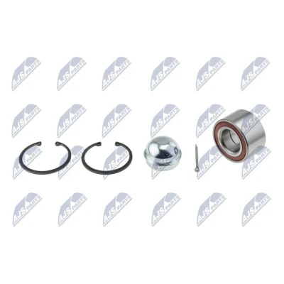 Image de NTY KLP PL 012 Kit de roulements roue Essieu avant, avant gauche, droit sans moyeu OPEL: Corsa C 3/5 portes, Meriva A