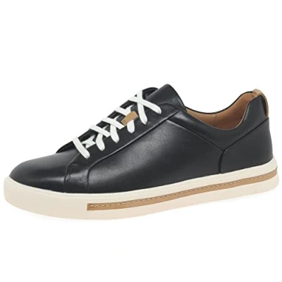 Image de Clarks Unstructured UN MAUI LACE Baskets basses, Femme, Taille: 40, Black Cuir