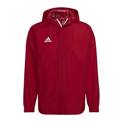 Image de adidas Performance Entrada 22 Allweather Jacket Veste imperméable, Homme, Taille: Large, Team power red