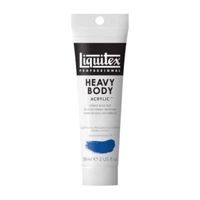 Image de Liquitex Professional Acrylique Heavy Body 59ml Tube 381 Bleu De Cobalt Imitation ROW