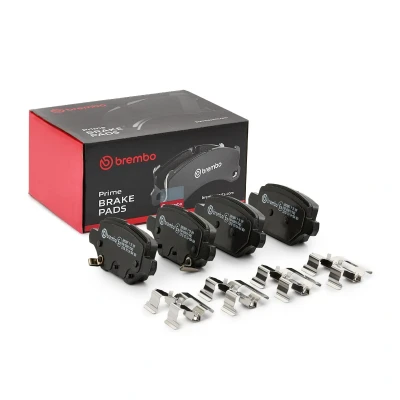 Image de BREMBO P 59 099 Jeu de plaquettes frein avec indicateur d&#039;usure tôle anti bruit accessoires OPEL: Mokka / X