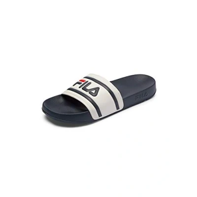 Image de Fila Morro BAY Unisex Mules, Homme, Taille: 43, White/navy Matière synthétique