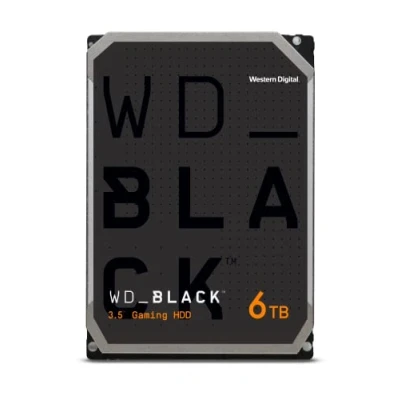 Image de WD_BLACK 6 To Performance 3,5&quot; Disque dur interne Classe 7200 RPM, SATA Gb/s, cache de 256 Mo