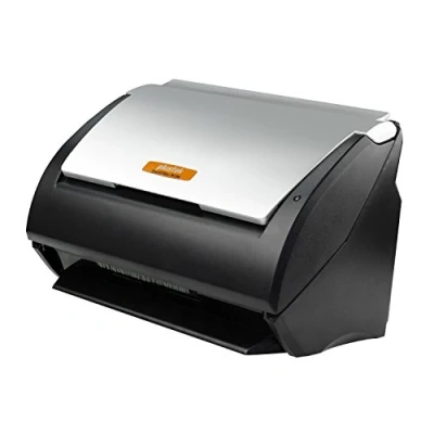 Image de Plustek SmartOffice PS186 Scanner ADF 600 x 600DPI A4 Noir, Argent Scanners (216 2500 mm, DPI, 25 ppm, 8 Niveau de gris, Monochrome, 1500 pages)