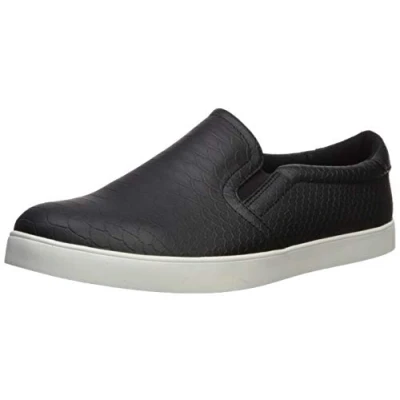 Image de Dr. Scholl&#039;s Shoes Femme Madison Baskets Tendance, Python Noir, 41 EU