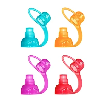 Image de ChooMee Sip&#039;n alimentaire sachet Toppers 4 Pack rouge violet Orange Aqua