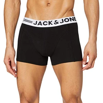 Image de Jack &amp; Jones Homme Jacsense Trunks Noos Boxer, Noir (Black), XL EU