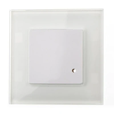 Image de HUBER MOTION 7 HF détecteur de mouvement radar pour l&#039;intérieur 180 encastré LED adaptée, mouvement, y compris cadre en verre