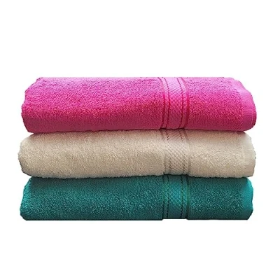 Image de kidparadise Serviette De Bain 70x140 Lot 3 Serviettes Coton (Fruité)