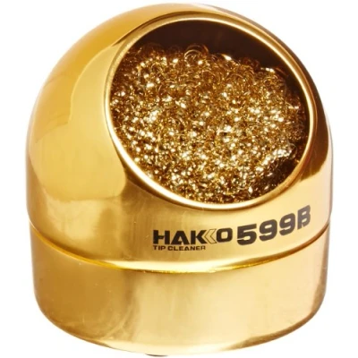 Image de Hakko 599B Fil de nettoyage en laiton pour fer à souder sans eau avec base pot 02