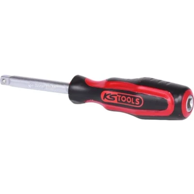 Image de KS Tools 922.1439 Poignée emmanchée Ultimate 1/4&quot; Finition chromée satinée Chrome vanadium