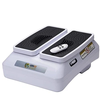 Image de BioEnergiser Leg Exerciser Pro Appareil d&#039;entraînement pour les jambes I Entraînement passif jeunes et moins 3 niveaux Avec télécommande Mouvement doux constant Convient aux