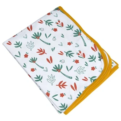 Image de Bébé Douceur, Couverture 100% Coton 75 x cm Savane