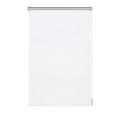 Image de GARDINIA Store Enrouleur Occultant Thermique à Coller ou Clipser, Grande Réflexion de la Lumière, Économie d&#039;Énergie, Opaque, Kit Montage Inclus, EASYFIX, Blanc, 50 x 150 cm (lxH)