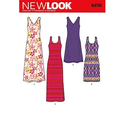 Image de New Look NL6210 Patron de Couture Robe Estivale 22 x 15 cm