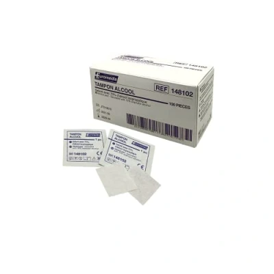 Image de Tampon Alcool 70 Boite de 100 Euromedis