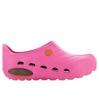 Image de Oxypas Safety Jogger Sabot Léger Hommes et Femmes 45/46 EU OXYVA Sabots Antidérapants, Antibactériens, Antistatiques Antifongiques, Chaussures de Sécurité, Lila