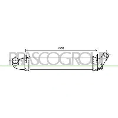 Image de PRASCO DA320N002 Intercooler DACIA: Logan I MCV, Berline