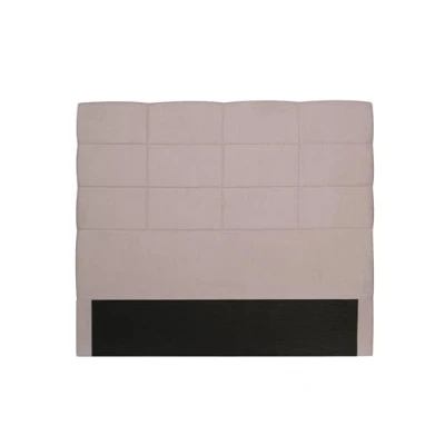 Image de LOUNGITUDE WILLY Tête de lit Design contemporain En tissu Vieux rose 140cm
