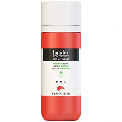 Image de Liquitex Professional Acrylique Soft Body 946ml Cadmium Free Red Light