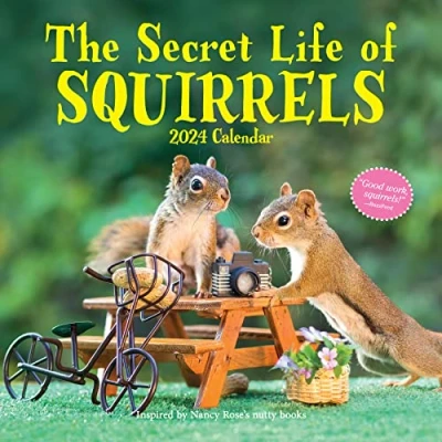 Image de The Secret Life of Squirrels Wall Calendar 2024: A Year Wild