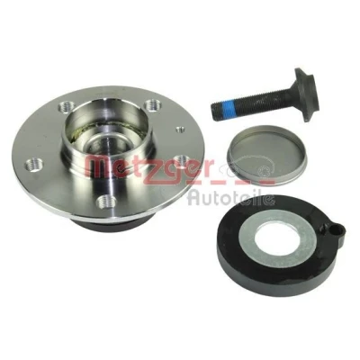 Image de METZGER WM 6650 Kit de roulements roue avec bague magnétique intégré, moyeu AUDI: A4 B8 Avant, Berline, A5 Coupe