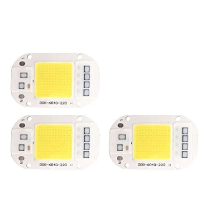 Image de WANGCL 50W AC220V Puce LED Haute Puissance Tension COB Gradateur Lampe Perles Source de Lumière Pour Utilisation Intérieure Et Extérieure 6500K