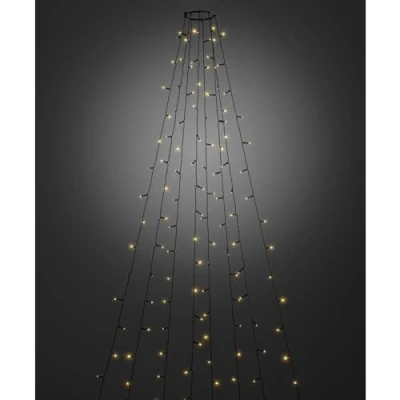 Image de Konstsmide LED Arbre Manteau, App Geste téléguidé, plastique, noir