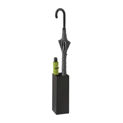 Image de Yamazaki 6719 SMART Porte parapluie, noir, Acier/Polypropylène, minimaliste, 11 x 30 c m