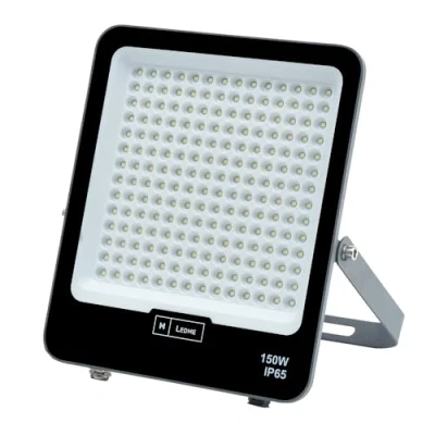 Image de M Ledme Projecteur Led Napoli Plus 150W, 18000 lumens, IP65 Dimmable, Lumière neutre (4000k), éclairage extérieur. Utilisation pour jardin, patios, parking, hôtel, bâtiments etc.