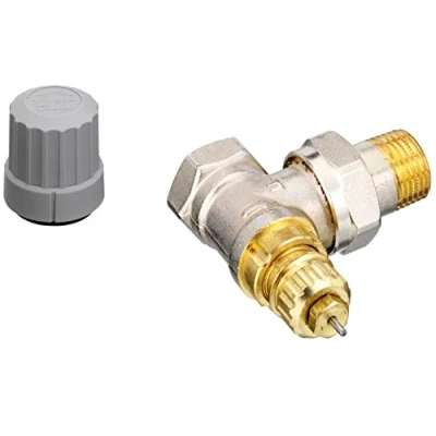 Image de Danfoss Valve thermostatique de radiateur 013G0003, RA FN 15, 1/2 &quot;, Capacité fixe, Équerre, Norme dimension F