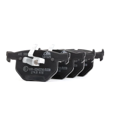 Image de ATE Ceramic 13.0470 7225.2 Jeu de plaquettes frein préparé pour indicateur d&#039;usure, contact signal d&#039;usure exclu BMW: 3 Touring, Coupe