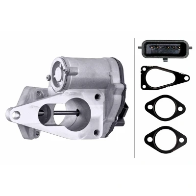Image de HELLA 6NU 014 865 101 Vanne EGR électrique sans joint d&#039;étanchéite RENAULT: SCENIC 2, MEGANE Grand SUZUKI: Vitara 2 SUV