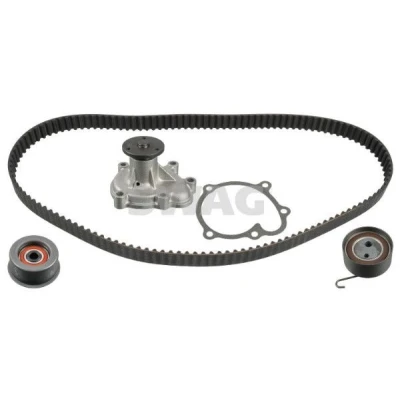 Image de SWAG 33 10 1585 pompe à eau + Kit De Distribution avec 131 25 OPEL: Zafira B, Astra H 3/5 portes, GTC, VAUXHALL: Mokka / X