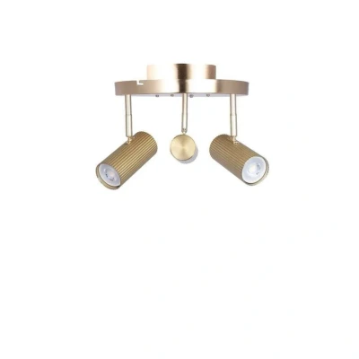 Image de Globen Lighting Plafonnier Hubble 3 Laiton brossé