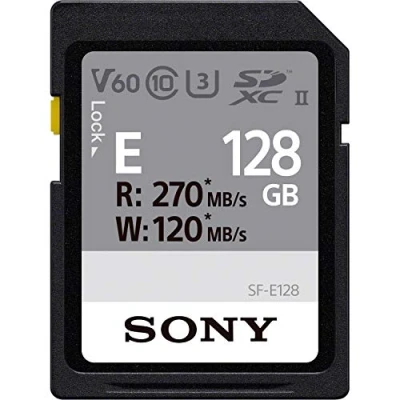 Image de Sony SDXC E Series 128GB UHS II Class 10 U3 V60