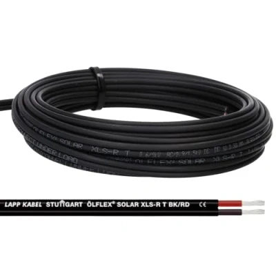 Image de 10 mètres de Câble solaire Lapp ÖLFLEX SOLAR XLS R T 2X2,5mm² BK/RD jumelé