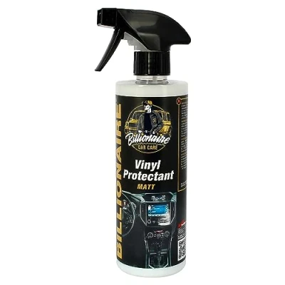 Image de Sumex Billionaire Vinyl Protectant Matt Nettoie Tableau de Bord avec Effet Mat Efficace sur Les surpressions en Plastique Caoutchouc et Vinyle Non Gras Protection UV Aroma Coco 500 ML