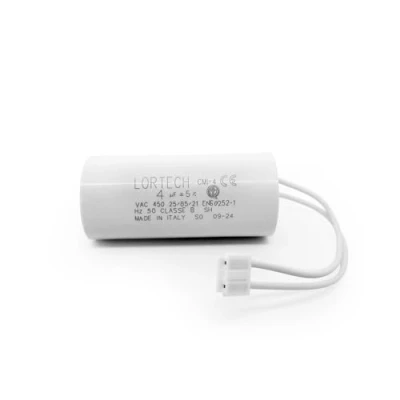 Image de Condensateur 4uF/µF pour moteur Bubendorff avec connecteur