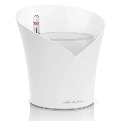 Image de Lechuza Orchidea Kit Complet Blanc Mat, D18 H19,5 cm