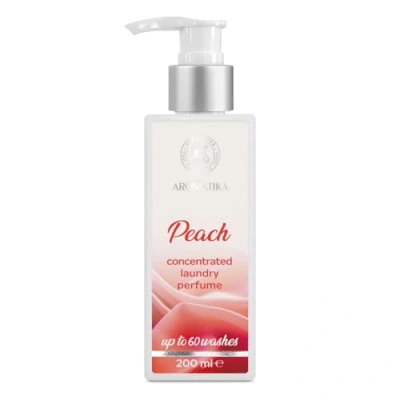 Image de Parfum de Linge Concentré Pêche 200ml Lessive Longue Durée Frais Désodorisant pour le Liquide Machine à Laver