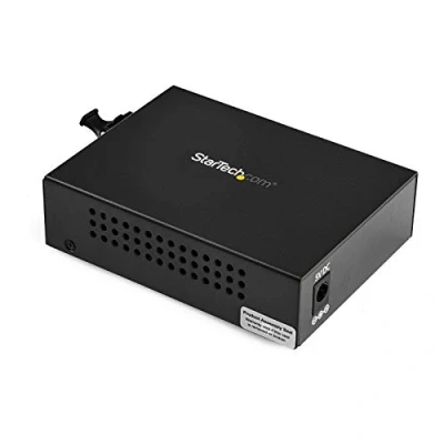 Image de StarTech.com Convertisseur de média Gigabit Ethernet Fibre Optique Compact 850nm MM LC 550 m