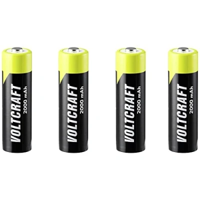 Image de VOLTCRAFT Endurance Pile Rechargeable LR6 (AA) NiMH 2000 mAh 1.2 V 4 pc(s)