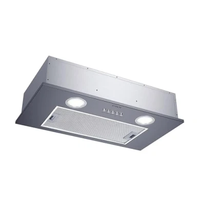 Image de Groupe filtrant Candy CBG6251X Hotte aspirante Box largeur 52 cm Débit d&#039;air maximum (en m3/h) : 200 Niveau sonore Décibel mini. / maxi. dBA) 63