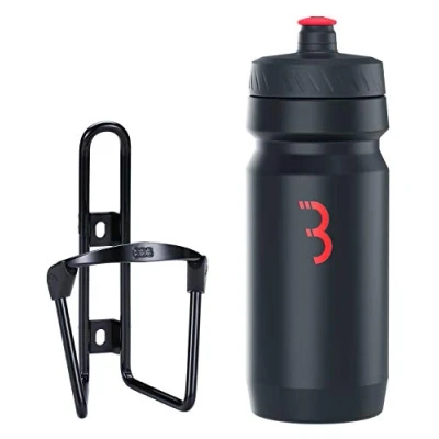 Image de BBB Cycling d&#039;eau Porte Bouteille Vélo Combo FuelTank Noir Rouge 550 ML BBC 03C Uni
