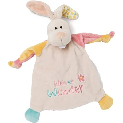 Image de NICI Lapin « Little Wonders » 25 x cm partir de 0+ Mois Enfants bébé/Doudou pour Fille &amp; garçon, À Fleur, 46733, Beige/Multicolore